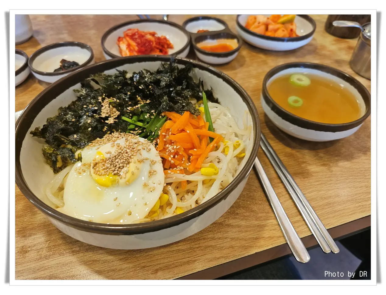 국물명가전주콩나물국밥-콩나물비빔밥