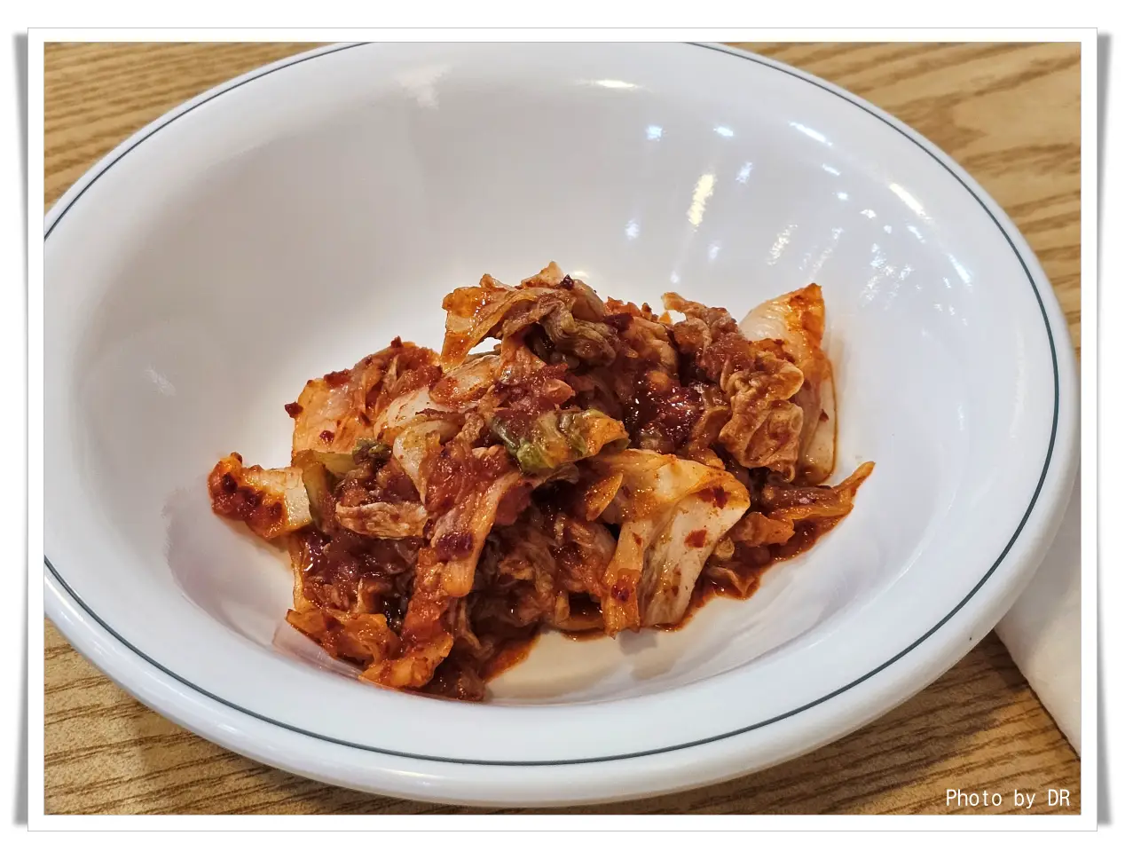 공항칼국수-김치