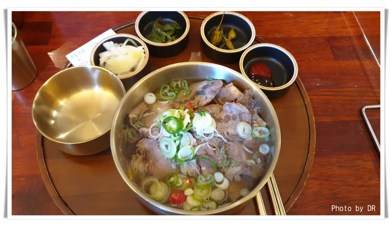 온수반-모듬온면