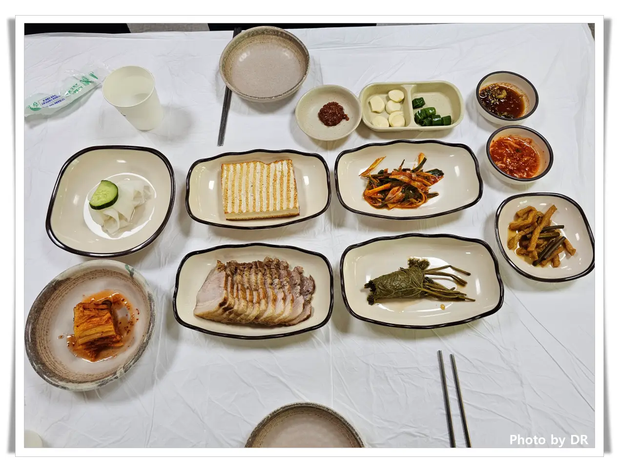 옛날원대막국수-곰치수육